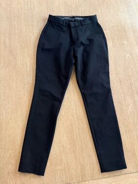 Banana Republic Sloan Skinny Ankle Pants Black Size 0 NWT